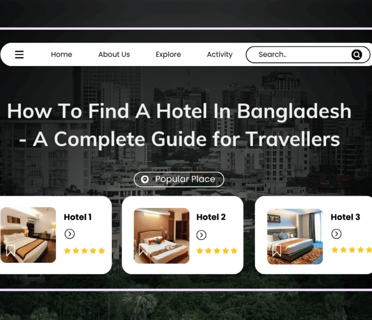 finding a hotel room in bangladesh